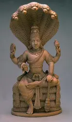 Statuette de Vishnou - crédits :  Bridgeman Images 