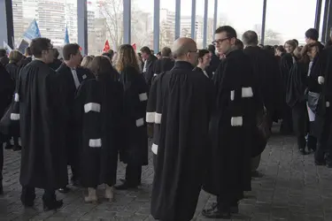 Avocats au palais de justice de Nantes - crédits : © Jacques Loic/ Photononstop