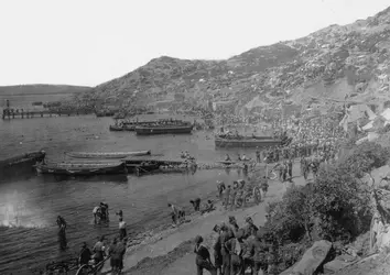 Expédition des Dardanelles, 1915 - crédits : Hulton Archive/ Getty Images