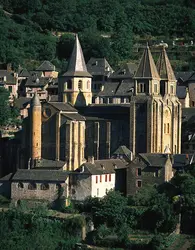 Église Sainte-Foy de Conques, Aveyron - crédits :  Bridgeman Images 