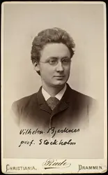 Wilhelm Bjerknes - crédits : © The National Library, Stockholm