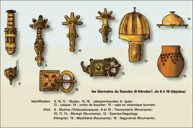 Civilisation des Germains orientaux - crédits : Encyclopædia Universalis France