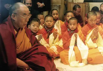 Visite du dalaï-lama - crédits : © AP