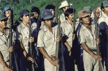 Guérilleros de la Contra, Nicaragua - crédits : Cindy Karp/ The LIFE Images Collection/ Getty Images