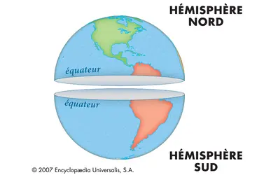 Latitude zéro : équateur - crédits : © Encyclopædia Britannica, Inc.