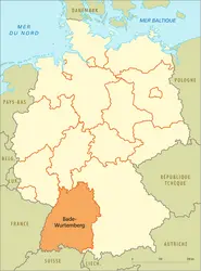 Land de Bade-Wurtemberg - crédits : © Encyclopædia Universalis France