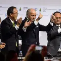 Clôture de la COP 21, 2015 - crédits : Christophe Petit Tesson/ EPA/ Corbis