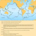 Carte des arcs insulaires - crédits : Encyclopædia Universalis France