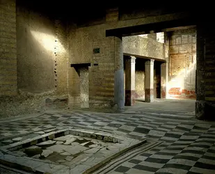 Maison de l'atrium, Herculanum (Italie) - crédits : G. Dagli Orti/ De Agostini/ Getty Images