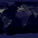 Lumières des villes sur la Terre - crédits : GSFC-NASA