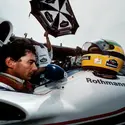 Ayrton Senna - crédits : Paul-Henri Cahier/ Getty Images