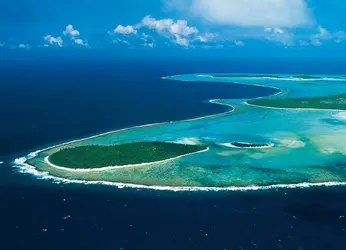 Îles coralliennes - crédits : © Robert Tixador/ Gamma-Rapho/ Getty Images