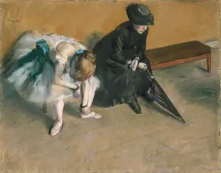 L'Attente, E. Degas - crédits : © DEA Picture Library/ DeAgostini/ Getty Images