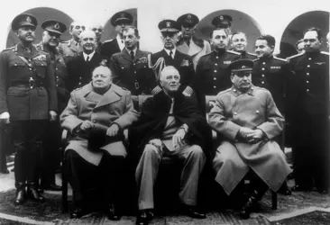 Conférence de Yalta, 1945 - crédits : © AP