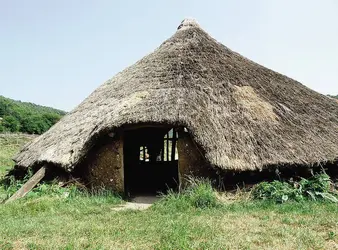 Habitat à l'âge du fer - crédits : © Werner Forman/Art Resource, New York