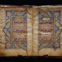 Édition manuscrite et reliée du Coran - crédits : © DeAgostini/ Getty Images