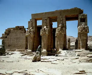 Ramesseum de Thèbes, Égypte - crédits : G. Dagli Orti/ De Agostini/ Getty Images