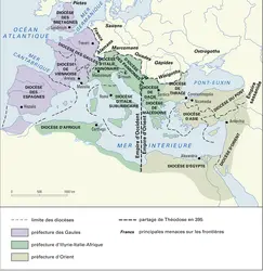 Empire romain - crédits : Encyclopædia Universalis France