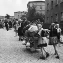 Réfugiés allemands, 1951 - crédits : Bert Hardy/ Picture Post/ Getty Images