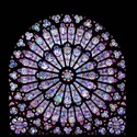 Vitrail de Notre-Dame de Paris - crédits : © V. Kozlovsky/ Shutterstock