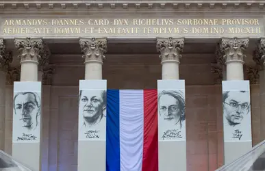 Entrée au Panthéon de quatre résistants, en 2015 - crédits : Jon Akira Yamamoto/ Gamma-Rapho/ Getty Images