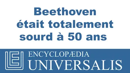 Ludwig van Beethoven - crédits : © 2013 Encyclopædia Universalis