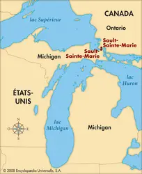 Canal de Sault-Sainte-Marie - crédits : © Encyclopædia Universalis France