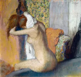 <it>Après le bain, femme s'essuyant la nuque</it>, dessin au pastel d'Edgar Degas - crédits : Josse/ Leemage/ Corbis/ Getty Images