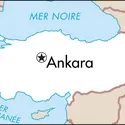 Ankara : carte de situation - crédits : © Encyclopædia Universalis France