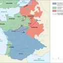 Le royaume de France sous Charles VII - crédits : © Encyclopædia Universalis France