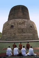 Dhamekh Stupa, Inde - crédits : Dinodia Picture Agency, Bombay,  Bridgeman Images 