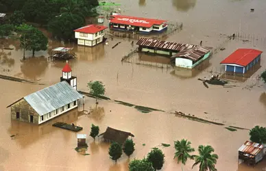 Cyclone Mitch, 1998 - crédits : Jairo Cajina/ AFP