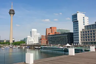 Port des médias, Düsseldorf (Allemagne) - crédits : nimu1956/ Getty Images