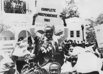 Indépendance du Tanganyika, 1961 - crédits : Keystone/ Hulton Archive/ Getty Images