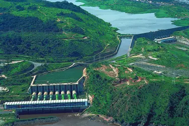 Barrage d'Inga, République démocratique du Congo - crédits : © G. Gerster/ Comstock Inc.