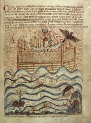 Noé et la colombe - crédits : British Library/ AKG-images