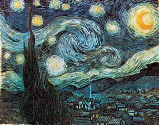 La Nuit étoilée, V. Van Gogh - crédits : © Museum of Modern Art, New York, acquired through the Lillie P. Bliss Bequest