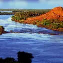 Paysage de la vallée du Nil,  Soudan - crédits : C. Sappa/ De Agostini/ Getty Images