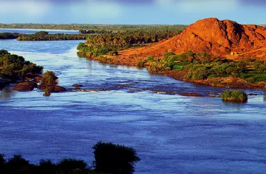 Paysage de la vallée du Nil,  Soudan - crédits : C. Sappa/ De Agostini/ Getty Images