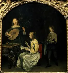 Concert, Gerard ter Borch - crédits : Peter Willi/  Bridgeman Images 