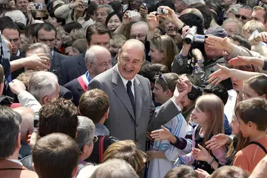 Jacques Chirac, 2005 - crédits : © Patrick Kovarik/ AFP