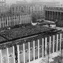 Discours d'Hitler, 1939 - crédits : Topical Press Agency/ Getty Images