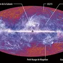 Univers primordial en micro-ondes - crédits : HFI and LFI consortia/ ESA