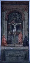 La Trinité (avec la Vierge, saint Jean et les donateurs), Masaccio - crédits :  Bridgeman Images 