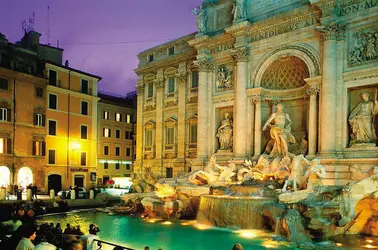 Fontaine de Trevi à Rome, Italie - crédits : © age fotostock/SuperStock