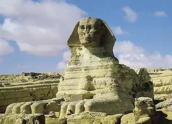 Grand Sphinx de Gizeh, Égypte - crédits : © E. Streichan/Shostal Associates
