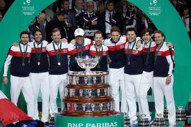 Victoire de la France en Coupe Davis en 2017 - crédits : Sylvain Lefevre/ Getty Images
