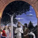 Le Baptême du Christ, Piero della Francesca - crédits :  Bridgeman Images 
