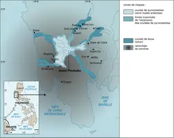 Carte de risques volcaniques