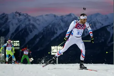 Martin Fourcade - crédits : Sampics/ CORBIS/ Corbis Sport/ Getty Images